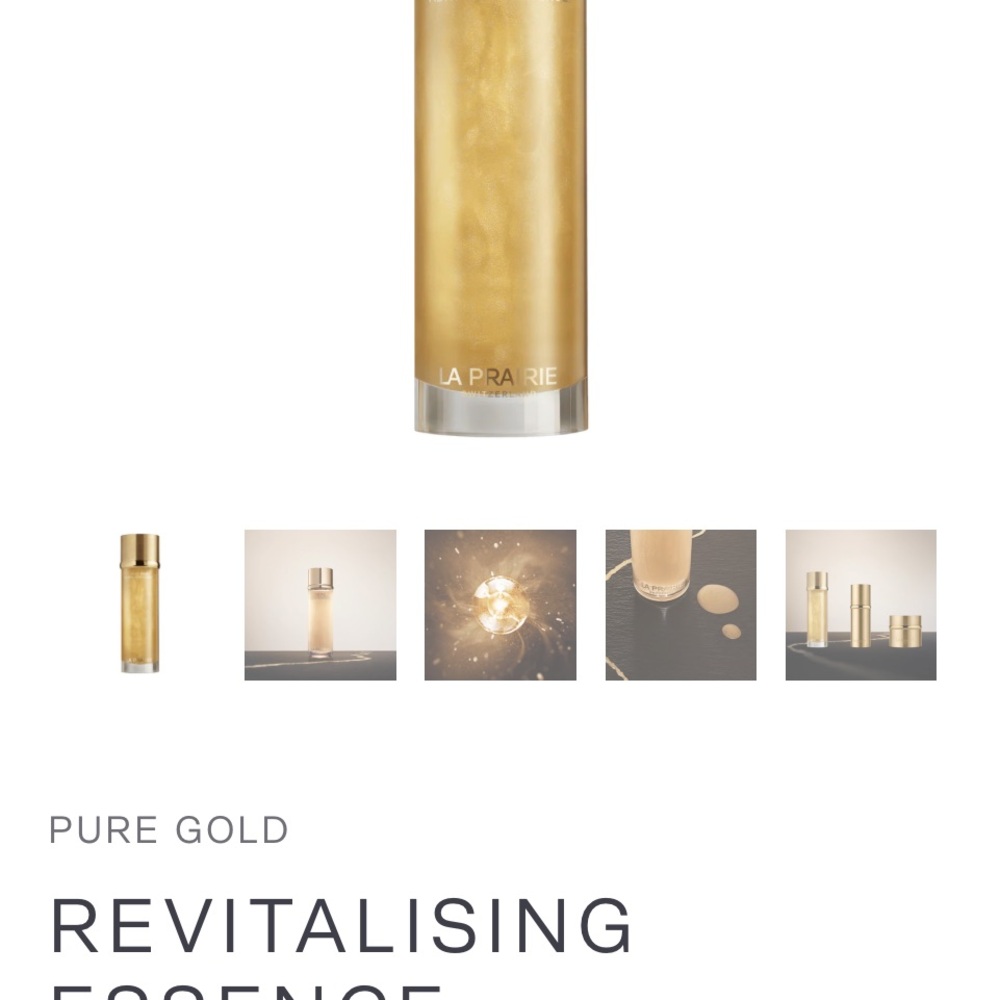 La Prairie Gold Essence for Radiant Skin